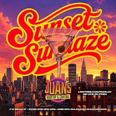 Sundaze Sundays at Juan’s Rooftop 9/27/26