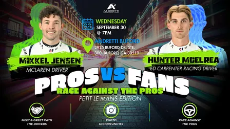 Pros vs. Fans: Petit Le Mans Edition with Mikkel Jensen & Hunter McElrea
