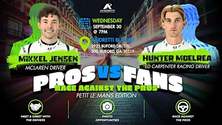 Pros vs. Fans: Petit Le Mans Edition with Mikkel Jensen & Hunter McElrea