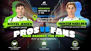 Pros vs. Fans: Petit Le Mans Edition with Mikkel Jensen & Hunter McElrea