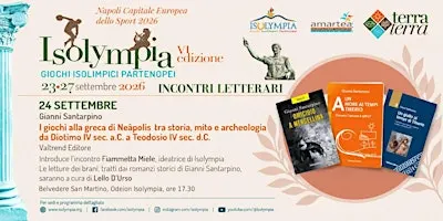 ISOLYMPIA INCONTRA LO SCRITTORE GIANNI SANTARPINO