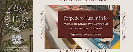 Home Market de Puertas Abiertas - Cita previa Sábado - Torpedero Tucumán 18