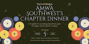 AMWA Southwest’s Chapter Dinner at the 2026 National Conference