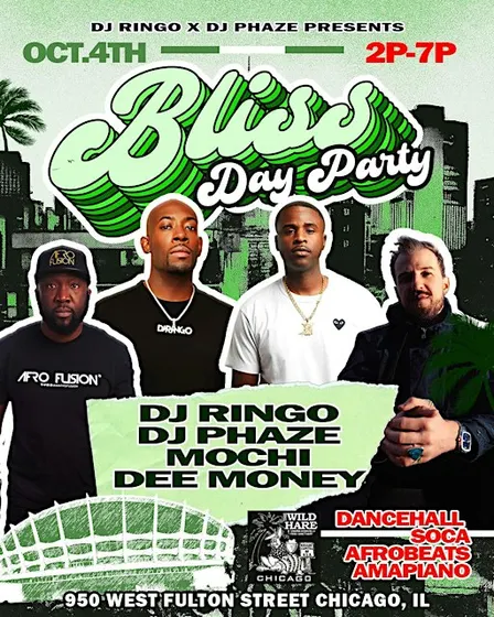 BLISS The Ultimate Afro Caribbean Rooftop Party 10-4-26