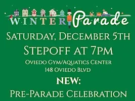 2026 Winter Parade with the City of Oviedo