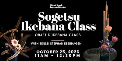 Sogetsu Ikebana Class