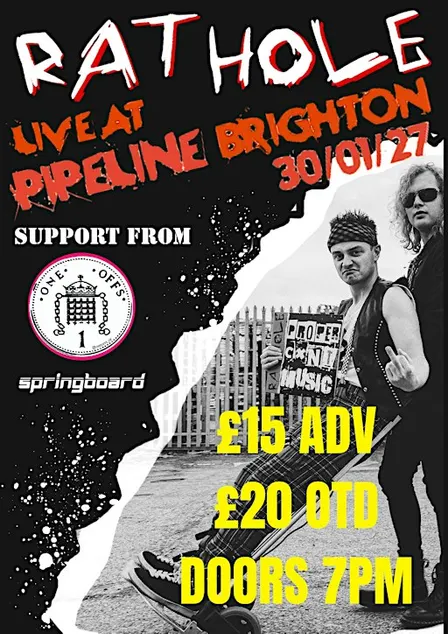 RAT HOLE LIVE IN BRIGHTON