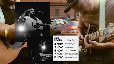 Jon Hayes Acoustic Trio - The Clover Room w/Collin.