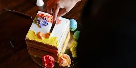 Fall Cake Canvas