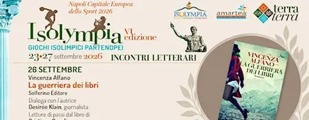 ISOLYMPIA INCONTRA LA SCRITTRICE VINCENZA ALFANO