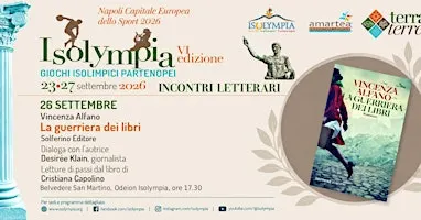 ISOLYMPIA INCONTRA LA SCRITTRICE VINCENZA ALFANO