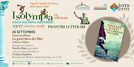 ISOLYMPIA INCONTRA LA SCRITTRICE VINCENZA ALFANO