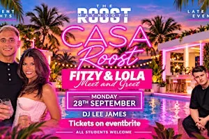Casa Roost: Fitzy & Lola Meet & Greet Sept 28th