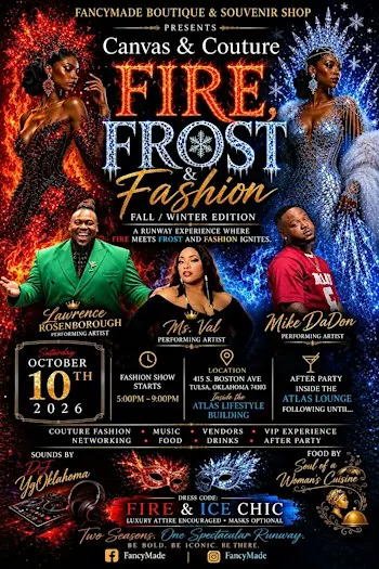 Canvas & Couture 'Fire Frost & Fashion' Fashion Show