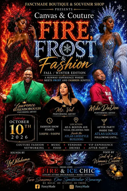 Canvas & Couture 'Fire Frost & Fashion' Fashion Show