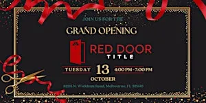 Red Door Title Group’s Brevard Grand Opening