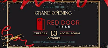 Red Door Title Group’s Brevard Grand Opening