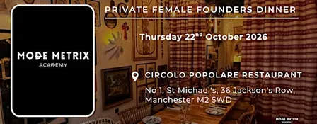Female Founders Networking Dinner MCR