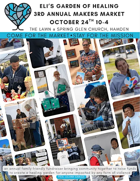 3rd annual Makers Market fundraiser for Eli's Garden of Healing