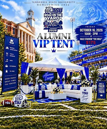 TSU Homecoming 2026 Roar on the Yard - Alumni VIP Tent