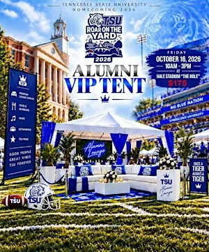 TSU Homecoming 2026 Roar on the Yard - Alumni VIP Tent