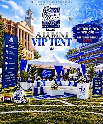 TSU Homecoming 2026 Roar on the Yard - Alumni VIP Tent