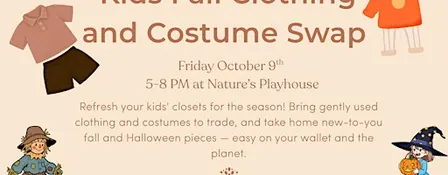 Fall Kids' Clothing & Costume Swap