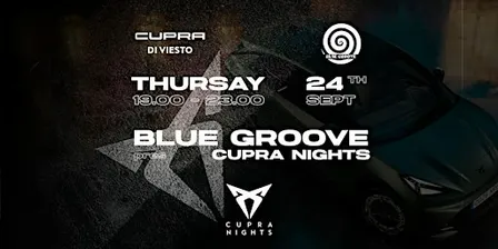BLUE GROOVE X CUPRA Di Viesto