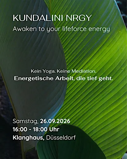 Kundalini NRGY - deine Reise zu dir