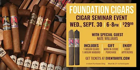 Foundation Cigars at Leaf