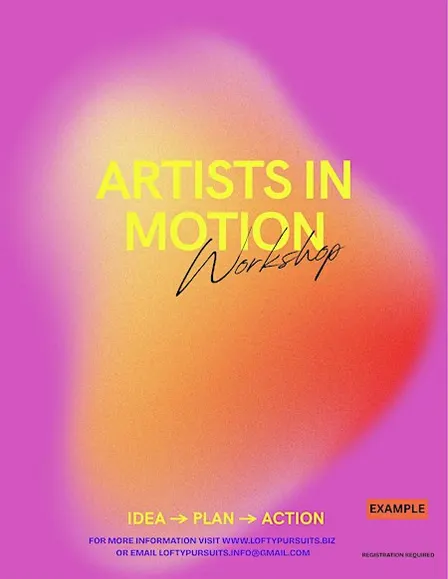 Artists in Motion Workshop