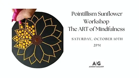 Pointillism Sunflowers Workshop