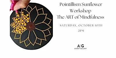 Pointillism Sunflowers Workshop