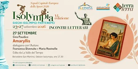 ISOLYMPIA INCONTRA LO SCRITTORE CIRO PAUDICE