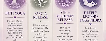 Somatic Fridays ( Buti Yoga, Fascia Release, Yin + Meridian & Yoga Nidra)