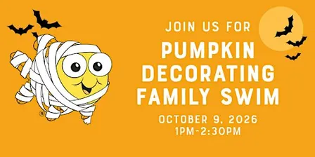 Pumpkin Decorating Family Swim