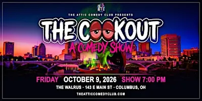 The Cookout Comedy Show at The Attic Comedy Club, Columbus, Ohio