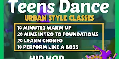 Hip Hop Teen Class (Studio 904)