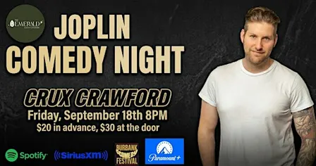Comedy Night in Joplin w/Crux Crawford