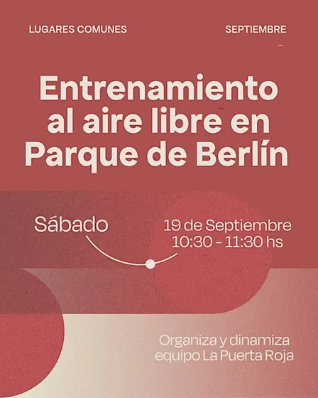 Entrenamiento al aire libre en Parque de Berlín