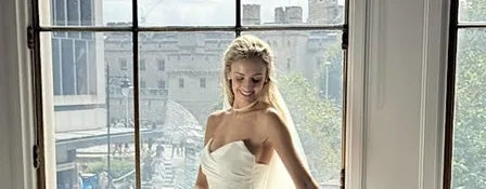 SHIMMERING IVORY Bridal Sample Sale- Designer Wedding Dresses