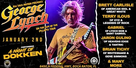 A NIGHT OF DOKKEN with GEORGE LYNCH of DOKKEN & LYNCH MOB