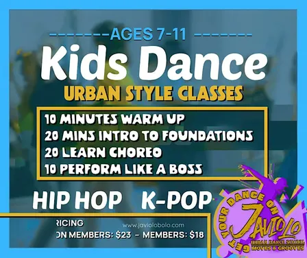 Hip Hop & K-Pop Dance Classes for Kids (Studio 904)