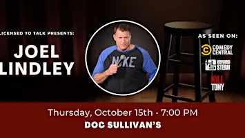 Joel Lindley comedy at  Doc Sullivan’s