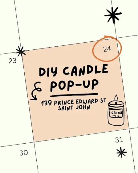 DIY Candle Pop-Up