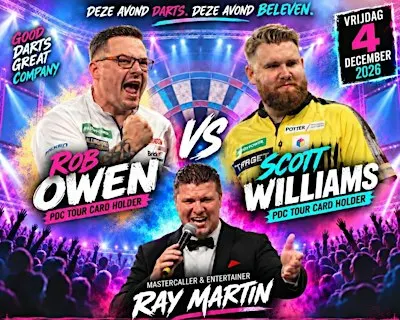 Meet the Players Events: Darts & Entertainment