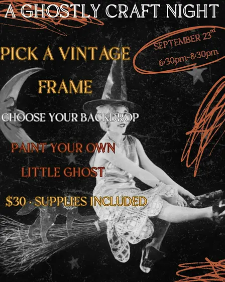 A Ghostly Craft Night