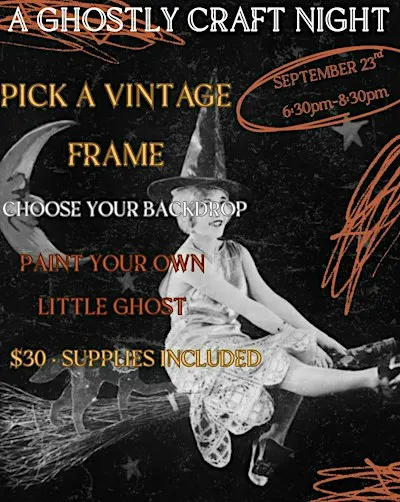 A Ghostly Craft Night