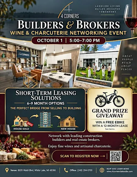 Real Estate Builders & Brokers Wine & Charcuterie Networking Event!