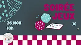 Soirée Jeux - Novembre